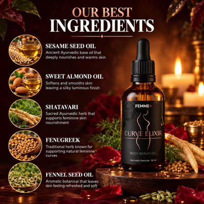 Curve Elixir Body Serum Oil