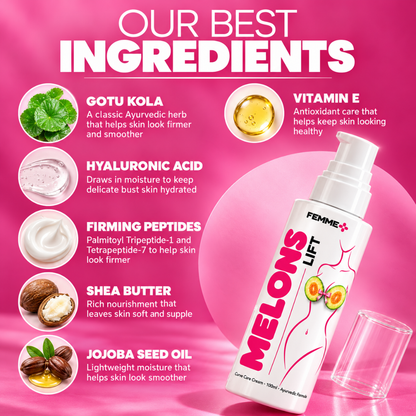 Melons lift bust firming cream